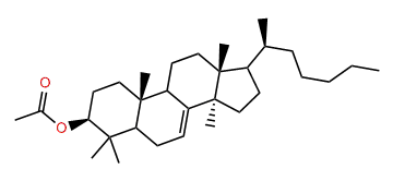 31-Nor-7-lanosterol acetate